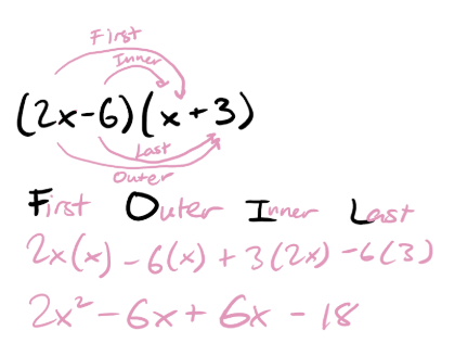 FOIL method example 1